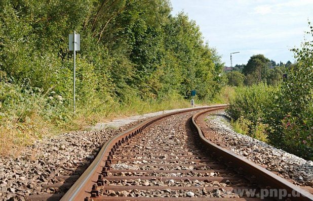 Gleisverformung auf der Strecke (2018)
